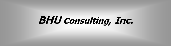 Text Box: BHU Consulting, Inc.
